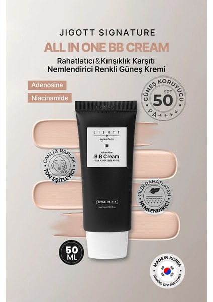 Signature Açık Buğday Ten Bb Krem Spf 50 Pa ++++ 50 ml