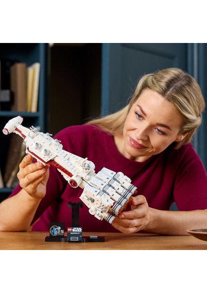 Star Wars™ Tantive Iv# 75376 - Star Wars Seven Yetişkinler Için Inşa Edilebilen Koleksiyonluk Yaratıcı Starship Modeli Yapım Seti (654 Parça)