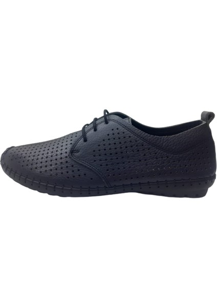 Rekirs Erkek Lacivert Delikli Loafer Ayakkabı Re095-10