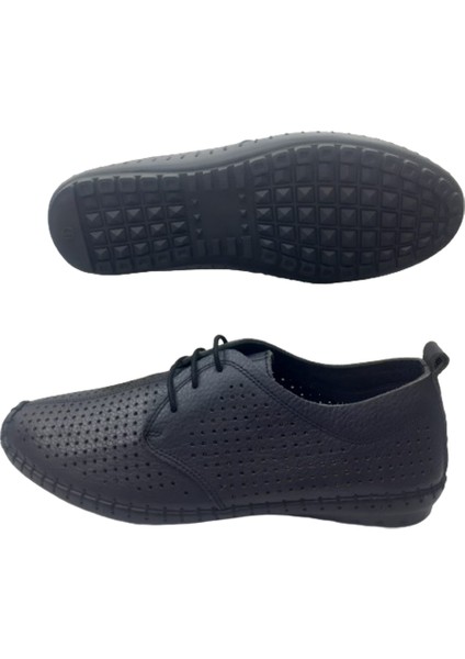 Rekirs Erkek Lacivert Delikli Loafer Ayakkabı Re095-10