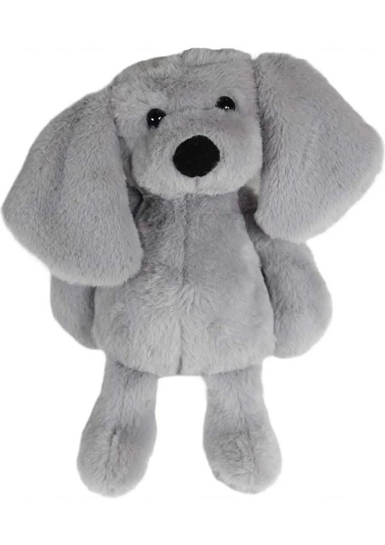 Peluş Oyuncak Uyku Arkadaşı Tilki Gri 34 Cm
