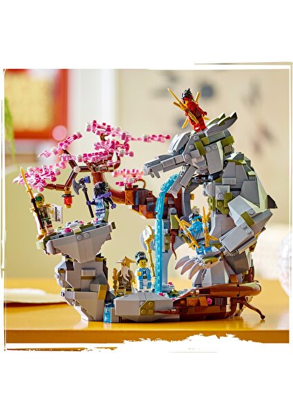 LEGO® NINJAGO® Ejderha Taşı Tapınağı 71819 - 13 Yaş ve Üzeri Gençler için 6 Minifigür İçeren Yaratıcı Oyuncak Yapım Seti (1212 Parça)