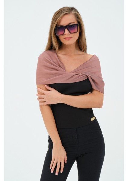 Drape Yaka Özel Tasarım Büstiyer