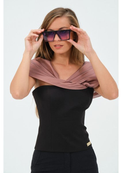 Drape Yaka Özel Tasarım Büstiyer fiyatları