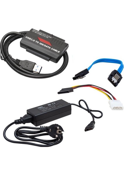 Powermaster Adaptörlü Usb3.0 2.0 To Sata Ide Hard Disk SSD Soket Giriş Çevirici Dönüştürücü Aparat modelleri