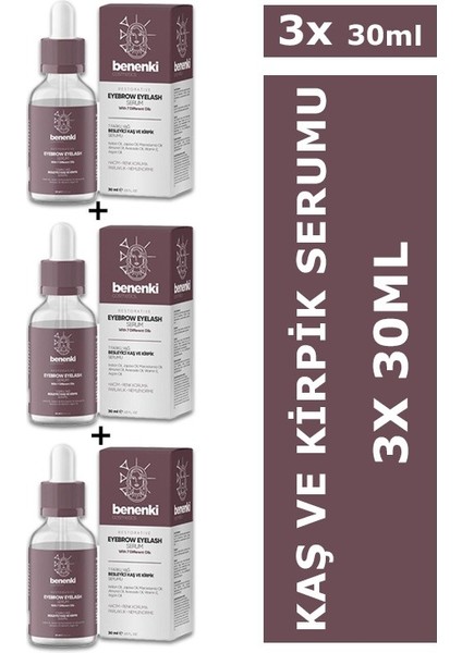 Kaş & Kirpik & Saç Serumu