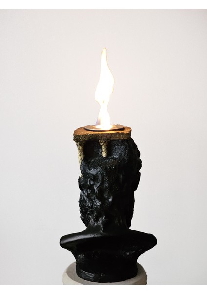 Heykel Bio Etanöl Şömine , Zeus Heykel Bioethanol Şömine