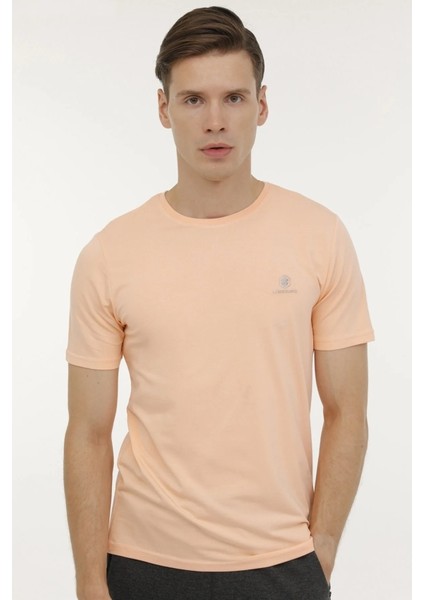 4m M-CT110 Bsc C Nk Erkek Kısa Kollu Tişört M-CT110 Samon