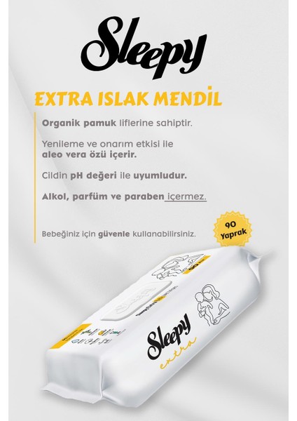 Extra Islak Bebek Havlusu 7 Al 6 Öde Hediyeli