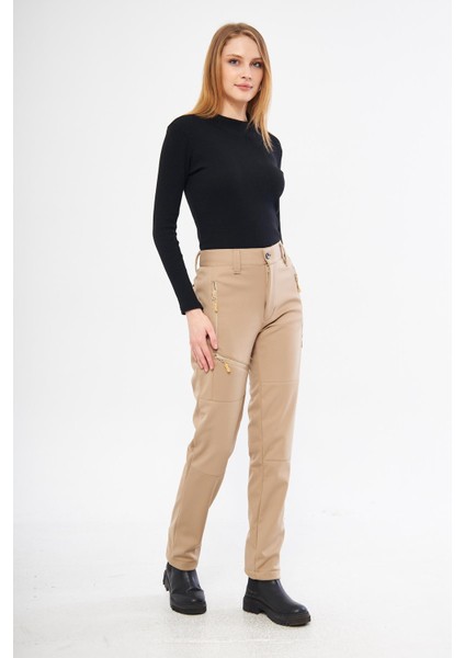 Kadın Içi Polarlı Tactical Outdoor Su Geçirmez Softshell Pantolon fırsatları