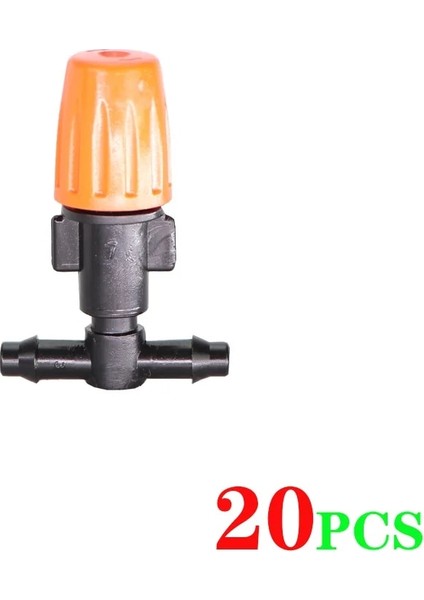20 Adet Tarzı Rbcfhı Ayarlanabilir Bahçe Damla Sulama Buğulanma Nozulları Boru Hortumu Için Mikro Akış Başlığı Damlatıcılar (Yurt Dışından)