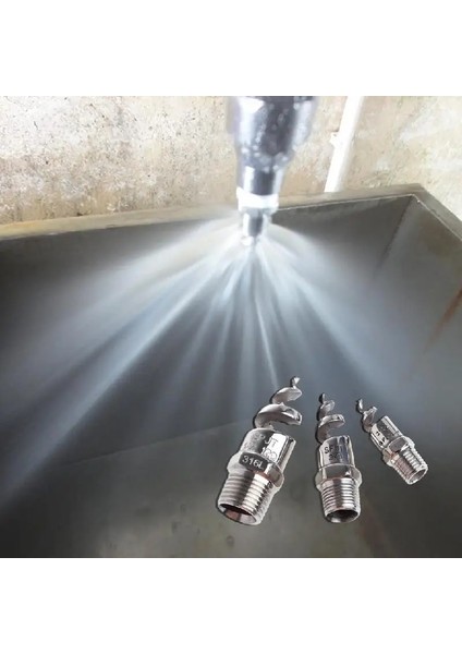 No.3 Tarzı Spiral Jet Nozul Paslanmaz Çelik Spiral Koni Atomizasyon Nozul Sprey Sprinkler Head Garden (Yurt Dışından)