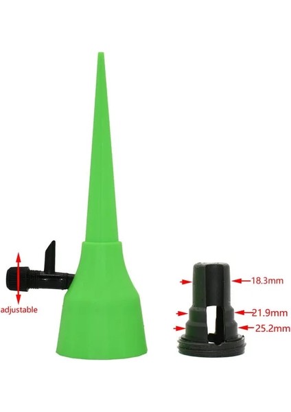 Rastgele Renk-A Stili Damla Sulama Sistemi Konik Saksı Bitki Sulayıcılar Dıy Otomatik Damla Su Sivri Konik Sulama Tesisi (Yurt Dışından)