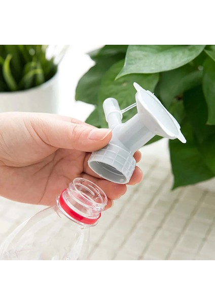 Bej Tarzı Saksı Bitki Sulama Aracı Can Gardelastic Sprinkler Nozul Sulama Kutuları Sprinkler Waterers Şişe Bahçe Aracı (Yurt Dışından)