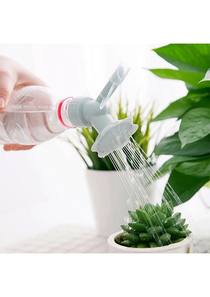 Bej Tarzı Saksı Bitki Sulama Aracı Can Gardelastic Sprinkler Nozul Sulama Kutuları Sprinkler Waterers Şişe Bahçe Aracı (Yurt Dışından)