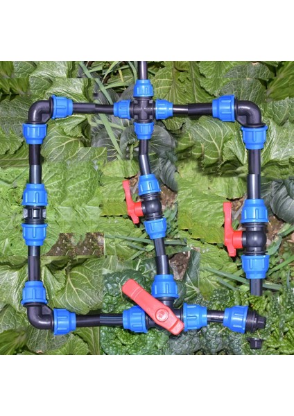 Metal Çekirdek Stili 32 mm mm Pvc Pe Tüp Musluk Suyu Bölücü Plastik Hızlı Vana Bağlayıcı Bahçe Çiftliği Sulama Su Boru Ek Parçaları (Yurt Dışından) fiyatları