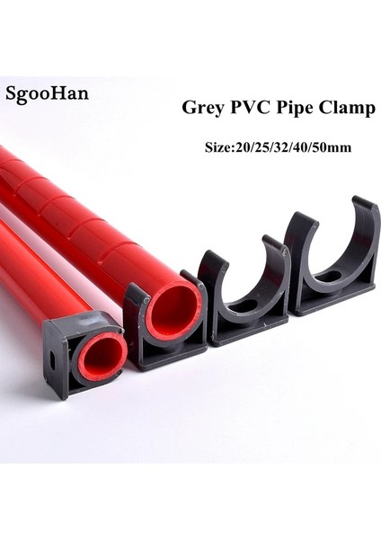 Iç Çap 20MM Stili 2 Adet 2~ Iç Çap 20~40MM Pvc Boru Kelepçesi Konnektörü Bahçe Sulama Akvaryum Balık Tankı Sulama Adaptörü Parçaları Tespit Derzi (Yurt Dışından) modelleri