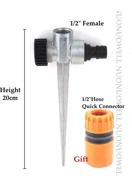 1l2 Kadın Y Stili 20CHREAD Bahçe Çim Sulama Sprinkler Taban Nozulları Spike Support Döner Darbeli Sprinkler Çubuk Zemin Kazığı (Yurt Dışından) fiyatları