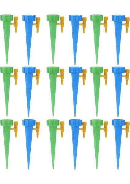 18 Adet Çok Renkli Stil Pcs Bağımsız Otomatik Damla Sulama Sulama Sistemi Bitkiler Için Otomatik Sulama Başağı Çiçek Kapalı Ev (Yurt Dışından)