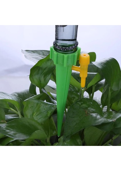 18 Adet Çok Renkli Stil Pcs Bağımsız Otomatik Damla Sulama Sulama Sistemi Bitkiler Için Otomatik Sulama Başağı Çiçek Kapalı Ev (Yurt Dışından) modelleri