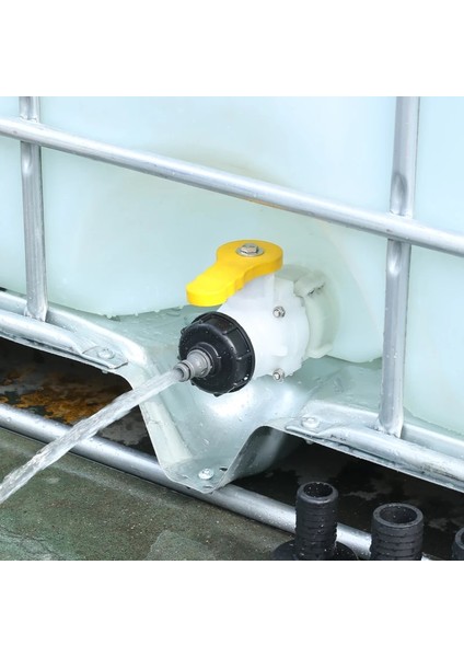 No.6 Tarzı Ibc Tank Adaptörü S60X6 Konu Plastik Bahçe Musluk Vanası Sulama Konektörü Su Deposu Bağlantı Parçaları Ev Aracı 1 Adet (Yurt Dışından)