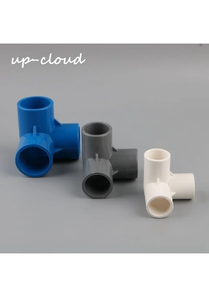 Gri Tarzı 25 mm Vc 3D Üç Boyutlu 3 Yollu Su Borusu Konektörü Tüp Adaptörü Bahçe Sulama Armatürleri Dıy Raf Eklemi (Yurt Dışından) fırsatları