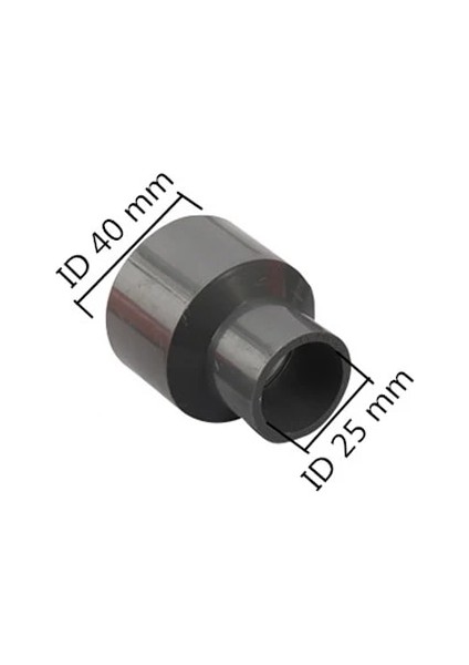 40 Mm'den 25 Mm'ye Kadar Stil Bahçe Sulama Pvc Gri Düz Düşürücü Bağlantı Ortak Su Borusu Tamir Adaptörü Dıy Raf Parçaları (Yurt Dışından)