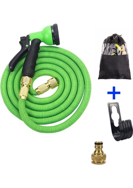Yeşil-Paket-02 Tarzı 17FT 17FT-125FT Bahçe Hortumu Genişletilebilir Sihirli Esnek Su Hortumu Ab Hortum Plastik Hortumlar Sulama Için Püskürtme Tabancalı Boru (Yurt Dışından)