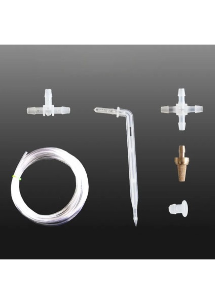 5pcs Plug Style Otomatik Sulama Cihazı Saksı Hızlı Bağlantı Tee Çapraz Fiş Konnektör 5m Su Hortumu Damla Ok Sulama Sistemi Aksesuarları (Yurt Dışından) modelleri