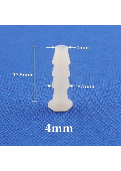 4mm Tarzı 100 Adet 200~OFE Boru Dikenli Tapa Sulama Suyu Besleme Sistemi Su Durdurucu Konnektör Tank Bağlantıları Plastik Hortum Uç Kapağı (Yurt Dışından)