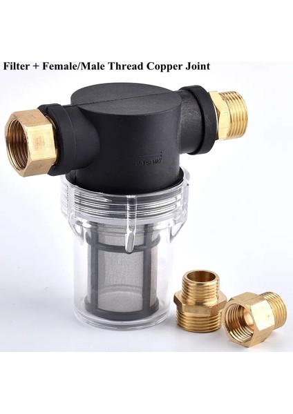 3ı4-1.5 Inç Stili 1 Bilgisayar Inç Bahçe Su Borusu Filtresi Basınçlı Yıkayıcılar Pompa Giriş Filtresi Sulama Sulama Pirinç Konnektör Akvaryum Süzgeci (Yurt Dışından) modelleri