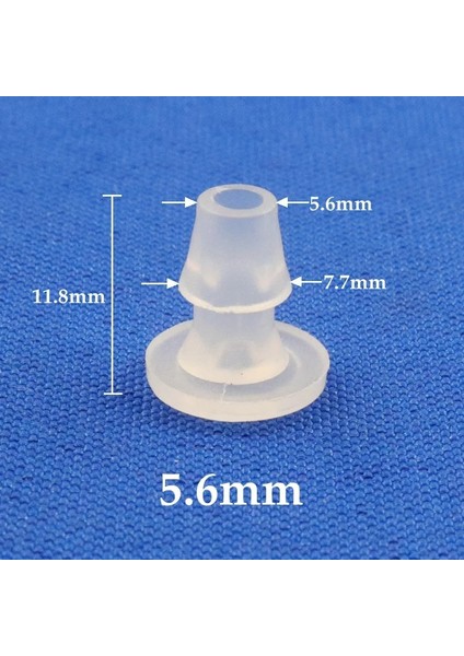 5,6 mm Stili 20 Adet 200~OFE Boru Dikenli Tapa Sulama Suyu Besleme Sistemi Su Durdurucu Konnektör Tank Bağlantıları Plastik Hortum Uç Kapağı (Yurt Dışından)