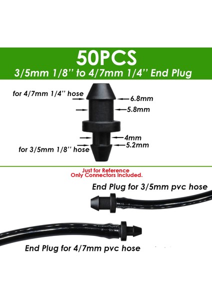 SPL11-125-50PCS Tarzı Sprycle 50X Viraj Ok Damlatıcı Mikro Damla Sulama Kiti Yayıcılar Hortum Bahçe Sulama Tasarruflu Damlalık Konnektörü Sera (Yurt Dışından)