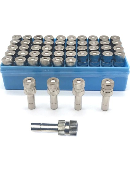 0,2 mm Stili Hızlı Itme Nozulları Nikelli Sisleme Sprinkler Misting Bahçe Nozulu Buğulanma Soğutma Sistemi Için Inç (Yurt Dışından) fiyatları