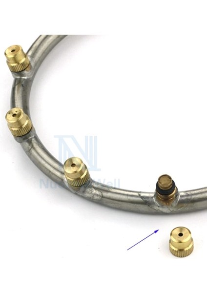 D 15NOZZLE Stili Nuonuowell M14 * 1.5 mm Halka Atomize Meme Bahçe Nemlendirme Sulama Pestisit Püskürtme Ayarlanabilir Yağmurlama Araçları (Yurt Dışından) indirimleri