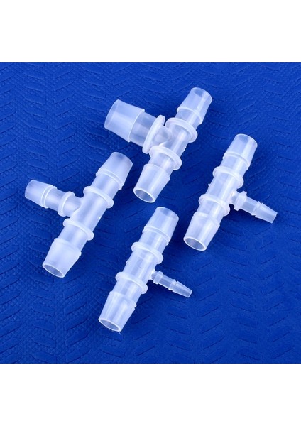 14-8-14MM Stili 50 Parça 5~~20 Ila 4~16MM Tee Konnektörü Azaltma Gıda Sınıfı Pp Bahçe Sulama Düşürücü Tee Akvaryum Balıkları Tankı Pagoda Hortum Bağlantısı (Yurt Dışından) fırsatları