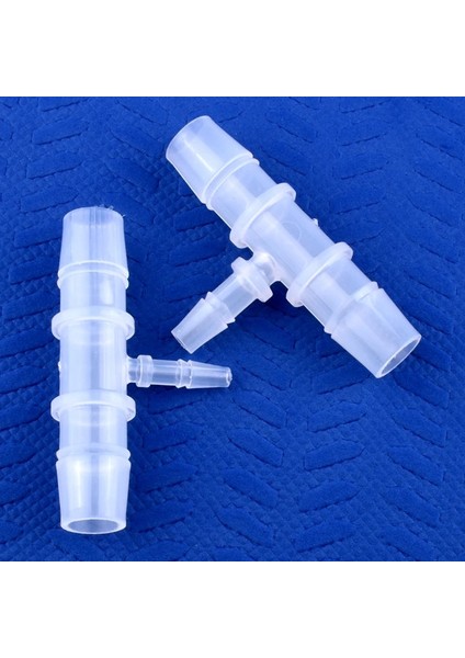 14-8-14MM Stili 50 Parça 5~~20 Ila 4~16MM Tee Konnektörü Azaltma Gıda Sınıfı Pp Bahçe Sulama Düşürücü Tee Akvaryum Balıkları Tankı Pagoda Hortum Bağlantısı (Yurt Dışından) indirimleri