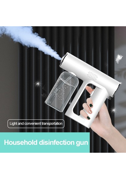 Püskürtücü Tarzı 250ML Kablosuz Dezenfeksiyon Mavi Işık Nano Püskürtme Tabancası Taşınabilir Sisleme Makinesi Buharlı Ev Dezenfeksiyon Parçası Mavi Işık Püskürtücü (Yurt Dışından) fiyatları