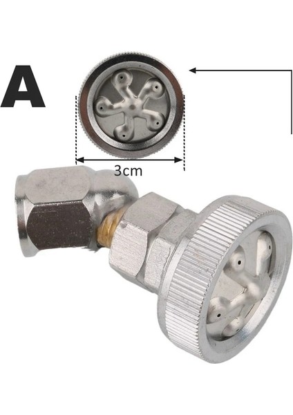 A-5 Delik Stili Yüksek Basınçlı Tarımsal Su Püskürtücü Nozul Pestisit Rüzgar Geçirmez Mist Nozzle Bahçe Sulama Atomize Sprinkler (Yurt Dışından)