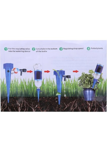 Gri 6 Adet Tarzı Pcs Damla Sulama Sistemi Bitkiler Için Otomatik Sulama Başağı Bahçe Sulama Sistemi Sulama Sistemi Sera (Yurt Dışından) indirimleri