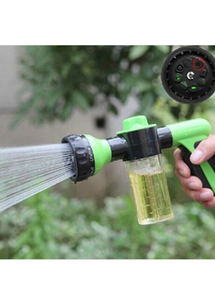 Sarı Stil Yüksek Basınçlı Su Tabancası Yeni Su Tabancası Hortum Başlığı Araba Yıkama Bahçe Sulama Sprey Yüksek Basınçlı Bitki Yağmurlama Sulama Aracı (Yurt Dışından)