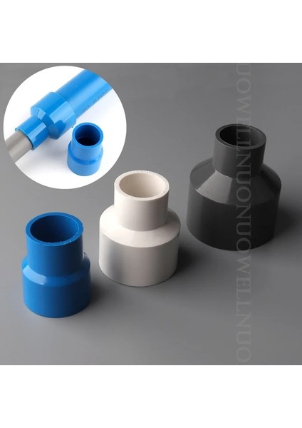 Beyaz Stil 32 Ila 25 mm Pvc Düz Azaltıcı Konnektör Su Temini Borusu Ortak Bahçe Sulama Boru Ek Parçaları Redüktör Adaptörü (Yurt Dışından) fiyatları