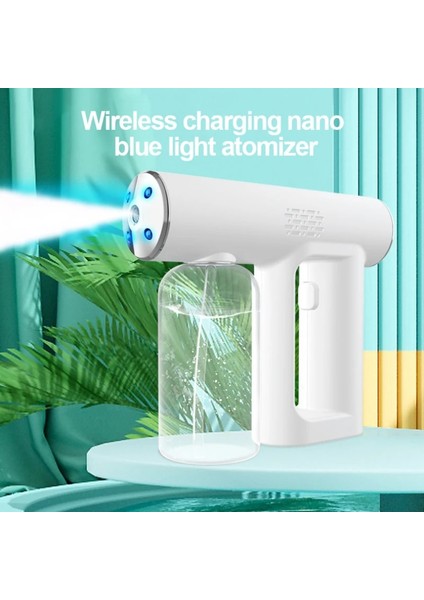 Püskürtücü Tarzı 250ML Kablosuz Dezenfeksiyon Mavi Işık Nano Püskürtme Tabancası Taşınabilir Sisleme Makinesi Buharlı Ev Dezenfeksiyon Parçası Mavi Işık Püskürtücü (Yurt Dışından) modelleri