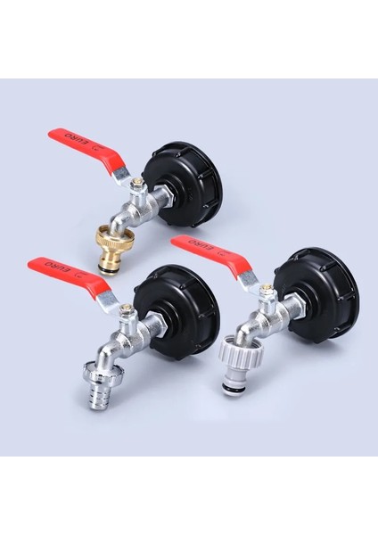 No.6 Tarzı Dayanıklı Ibc Tank Musluk Adaptörü S60*6 - '' '' Kaba Dişli Konnektör Değiştirme Valfi Bağlantısı (Yurt Dışından)