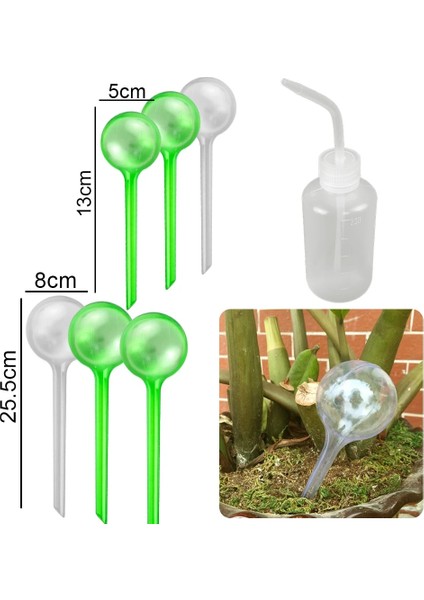 6 Adet Karışık S Takım Stili Otomatik Bitki Kendinden Sulamalı Ampul Topları Ev Bahçe Can Houseplant Cihazı Damla Sulama Sistemi Çiçek Su Besleyici (Yurt Dışından) indirimleri