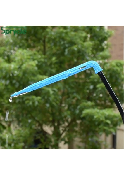SPL11-117-50PCS Tarzı Sprycle 50X Viraj Ok Damlatıcı Mikro Damla Sulama Kiti Yayıcılar Hortum Bahçe Sulama Tasarruflu Damlalık Konnektörü Sera (Yurt Dışından) modelleri