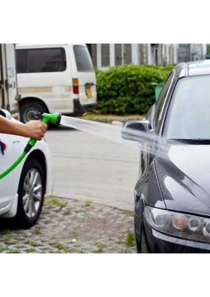Yeşil Stil Ayarlanabilir Bahçe Hortumu Yüksek Basınçlı Tabanca Sprinkler Nozulu Araba Su Püskürtme Waromotion (Yurt Dışından) fırsatları