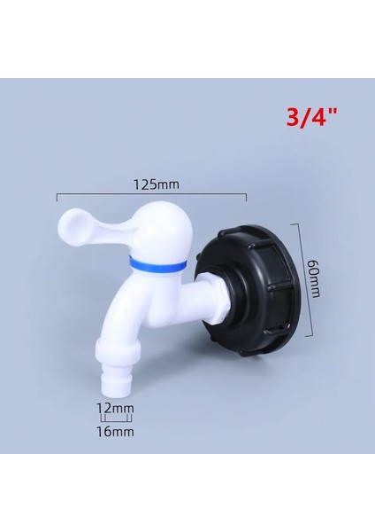 No.2 Tarzı Ibc Tank Bağlantıları Akvaryum Çıkışı Kova Konektörü Uzatılmış Bahçe Hortumu Tahliye Bağlantı Parçaları Su Deposu Adaptörü (Yurt Dışından)