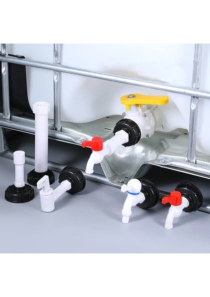 No.2 Tarzı Ibc Tank Bağlantıları Akvaryum Çıkışı Kova Konektörü Uzatılmış Bahçe Hortumu Tahliye Bağlantı Parçaları Su Deposu Adaptörü (Yurt Dışından)