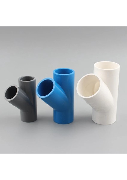 Mavi Stil 40MM Id Pvc Eğik Tee 45 Derece Eğik Tee Bağlayıcı Su Borusu Hızlı Bağlayıcı Su Temini Boru Ek Parçaları Aksesuar (Yurt Dışından) modelleri
